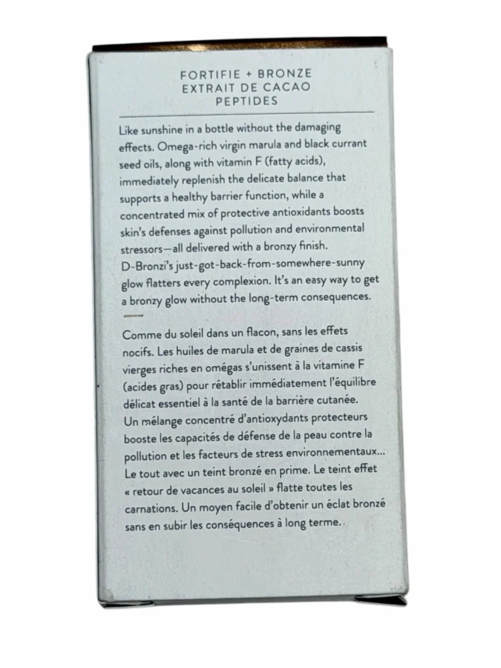 Drunk Elephant D-Bronzi Anti-Pollution Sunshine Bronzing Drops with Peptides